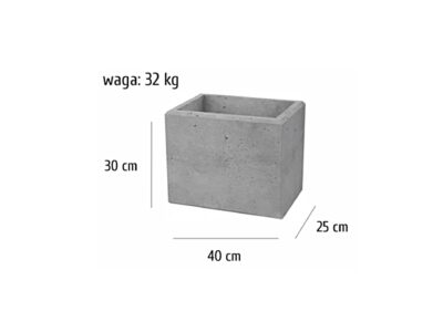Bloczek ogrodzeniowy SLABB, czyli nowoczesny bloczek ogrodzeniowy wykonany z materiału beton architektoniczny o wymiarach 40 centymetrów x 25 centymetrów x 30 centymetrów. Betonowe murki dostępne w różnych kolorach: biały, szary, antracyt. Impregnowane bloczki ogrodzeniowe, odporne na warunki atmosferyczne. Bloczki SLABB - sklep z bloczkami ogrodzeniowymi OGRODZENIE Nowoczesne